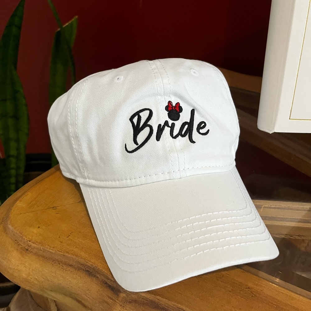 Disney Bride Hat NWT